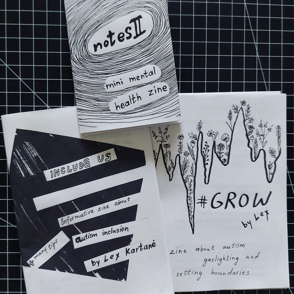 multiple mental health zines